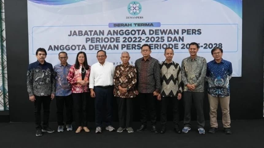 Dewan Pers Berganti Kepemimpinan, Ini Daftar Lengkap Pengurus 2025–2028