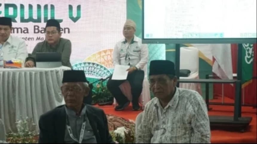 KH Achmad Syatibi dan KH Hafis Gunawan Ditetapkan sebagai Rais Syuriyah dan Ketua PWNU Banten 2025-2030