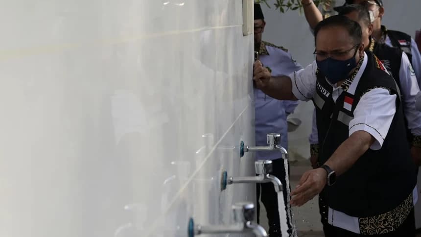 Tinjau Fasilitas Layanan di Armuzna Jelang Puncak Haji, Menag: Sekarang Tinggal Tawakal