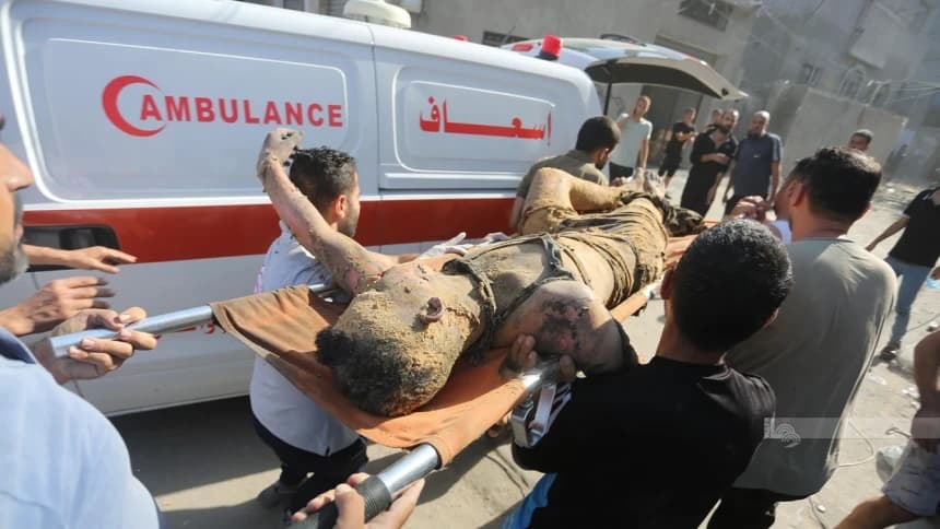 Hari Ke-291: Serangan Israel Targetkan Sejumlah Wilayah di Gaza Palestina, 77 Orang Tewas