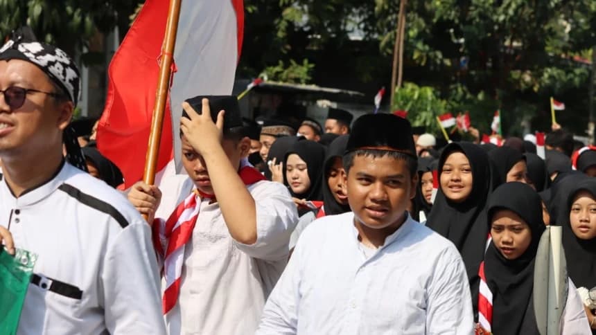 Pandu Ma'arif NU Gelar Apel dan Kirab untuk Peringati Hari Santri 2024