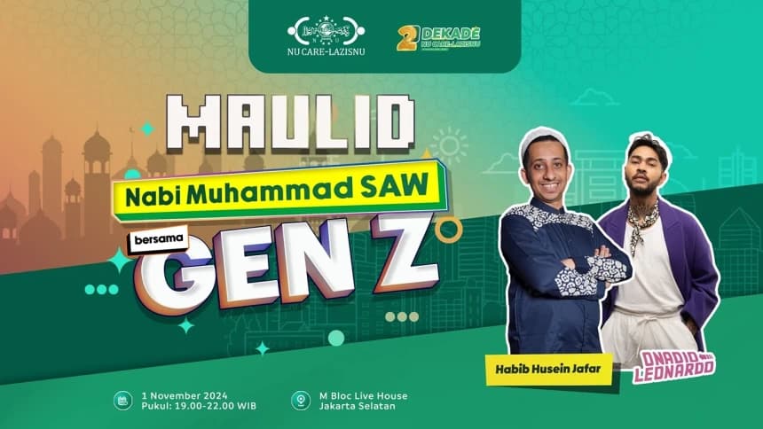 Peringati 2 Dekade, LAZISNU akan Gelar Maulid Nabi Bersama Gen Z
