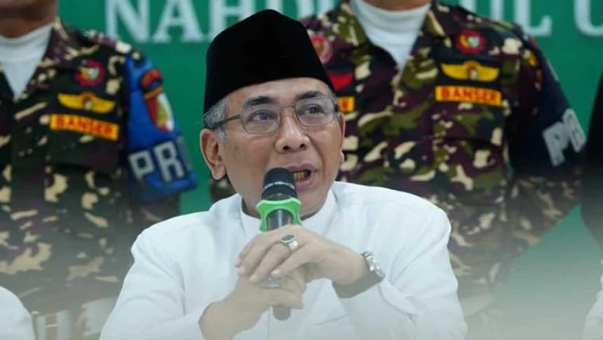 Penuhi Undangan Kiai Sepuh, Gus Yahya Hadiri Silaturahim Mustasyar-Syuriyah di Pesantren Lirboyo