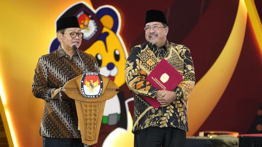 KPU Resmi Tetapkan Pram-Doel sebagai Gubernur dan Wakil Gubernur Jakarta 2025-2030