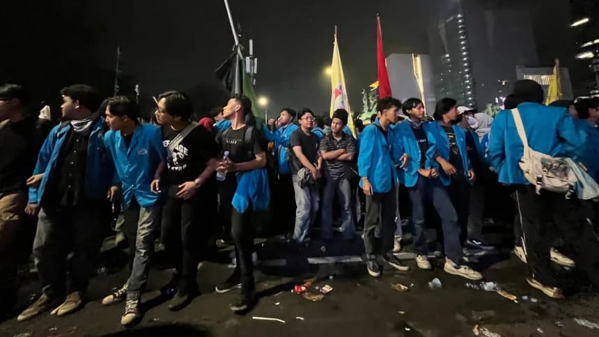 13 Tuntutan Massa Aksi Indonesia Gelap di Jakarta: Ciptakan Pendidikan Gratis hingga Reformasi Polri