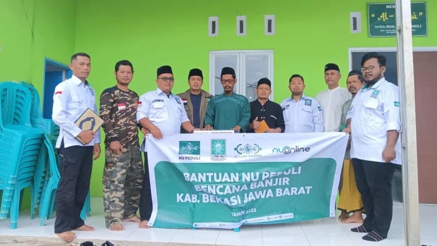 NU Peduli Bantu Warga Terdampak Banjir Bekasi: Salurkan Makanan hingga Bersihkan Sampah