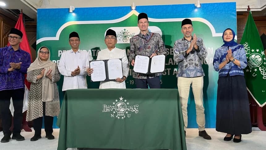 PBNU Teken Kerja Sama soal Kesejahteraan Masyarakat, Sertifikasi Halal, dan Kesehatan