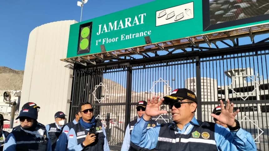 Pos-Pos Petugas Penentu Kelancaran Lalu Lintas Jamaah di Jamarat Mina