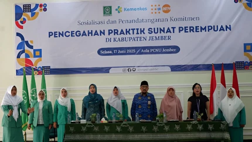 Fatayat NU-Kemenkes Gelar Sosialisasi dan Penandatanganan Komitmen Cegah Sunat Perempuan