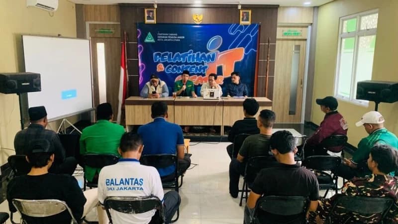 GP Ansor Jakut Perkuat Literasi Digital dan Tangkal Narasi Negatif dengan Pelatihan Kreator Konten