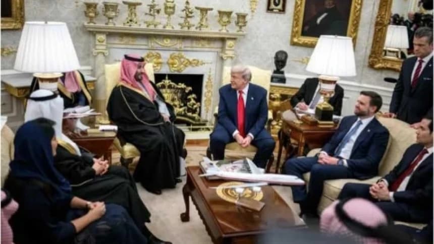 Temui Trump, Pangeran MBS Bahas Perjanjian Abraham dengan Syarat Penuhi Solusi Dua Negara