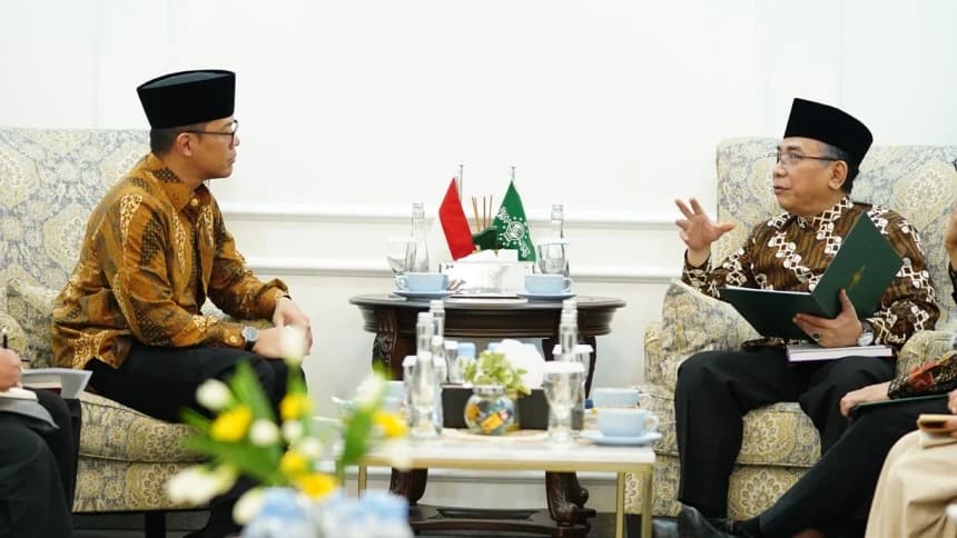 PBNU Terima Kunjungan Menlu RI, Selaraskan Agenda Diplomasi untuk Perdamaian Palestina