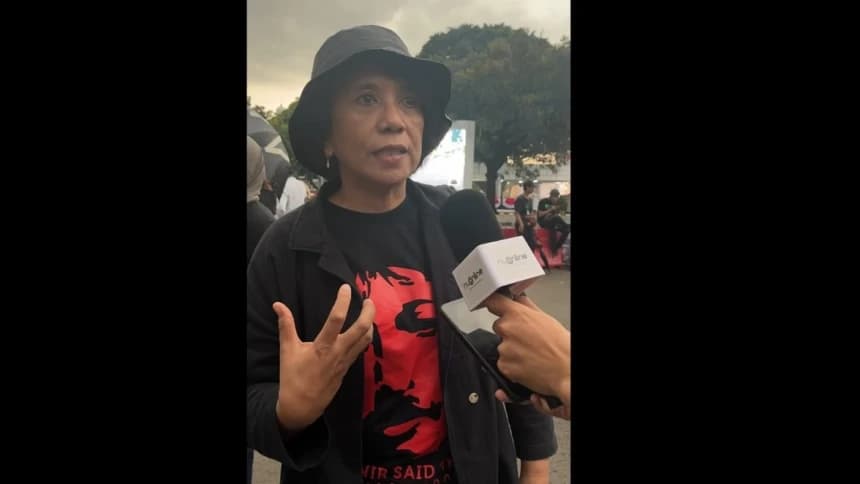 Hadiri Aksi Kamisan Jelang HUT Ke-80 RI, Istri Munir: Kemerdekaan Belum Sepenuhnya Dirasakan Rakyat