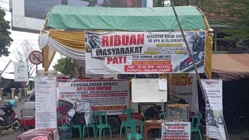 Rakyat Pati Aksi di Gedung KPK Awal September 2025, Desak Penetapan Sudewo Jadi Tersangka