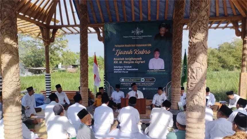 KH Fahmi Amrullah Hadziq, Cucu Pendiri NU, Pimpin Ijazah Kubro di Pleret Bantul