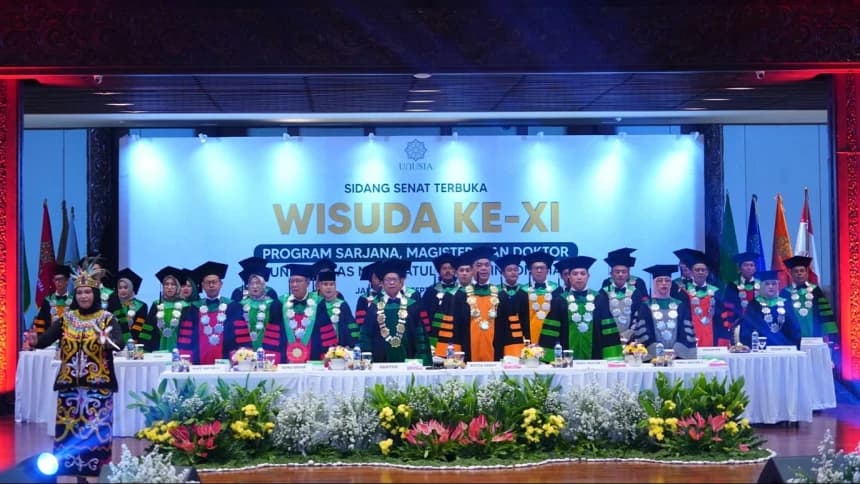 Wisuda XI, Rektor Unusia Ungkap Capaian Akademik dan Prestasi Kampus: 498 Publikasi Ilmiah Internasional