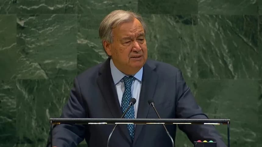 Sekjen PBB: Kita Tidak Boleh Pernah Menyerah Demi Kemanusiaan