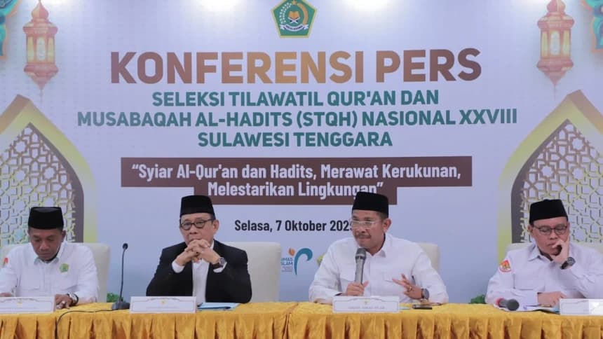 STQH Nasional Ke-28 Digelar di Kendari pada 9-19 Oktober 2025, Angkat Isu Pelestarian Lingkungan