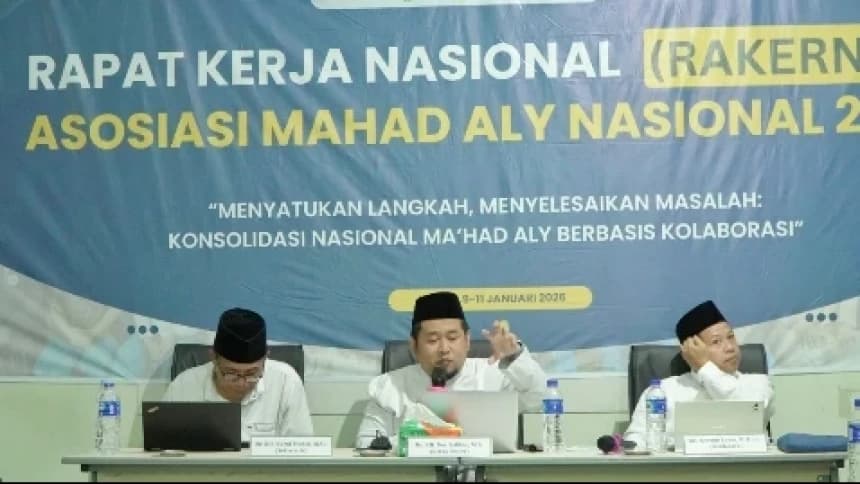 Rakernas Perdana Asosiasi Ma'had Aly Indonesia Dorong Kolaborasi Nasional dan Internasional Ma’had Aly