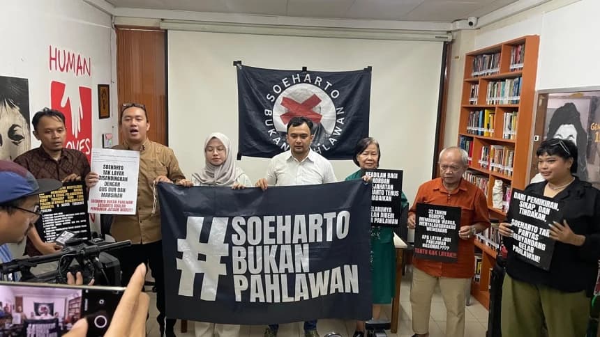 Amnesty: Nominasi Soeharto Jadi Pahlawan Bentuk Pengkhianatan terhadap Mandat Reformasi