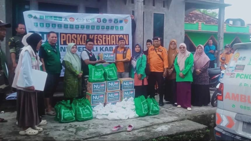 NU Peduli Pati Dirikan Dua Posko Kesehatan, Pastikan Layani Warga Terdampak Banjir