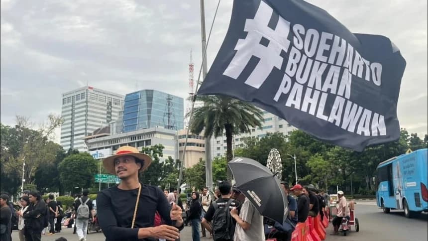 AJI: Soeharto Jadi Pahlawan Pintu Gerbang Kembalinya Orde Baru, Jurnalis Harus Bersatu