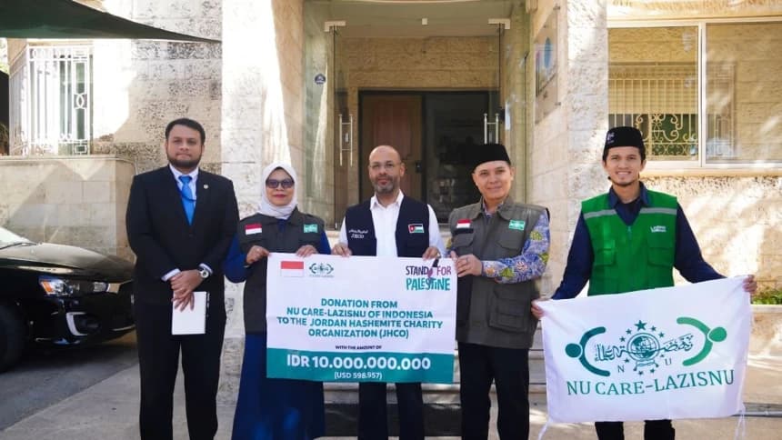 Cerita Delegasi NU Care-LAZISNU Sapa Anak-Anak Palestina yang Masih Dirawat di RS