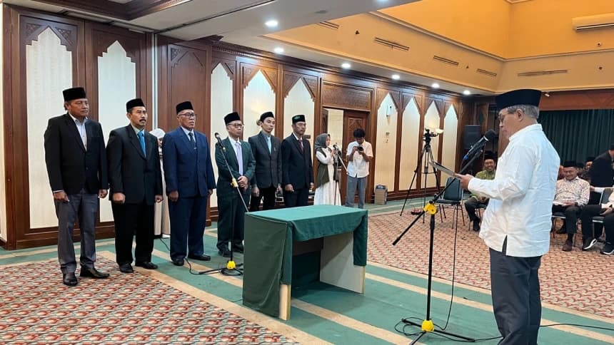 Regenerasi Pemimpin Perguruan Tinggi NU, PBNU Lantik Tiga Rektor Baru