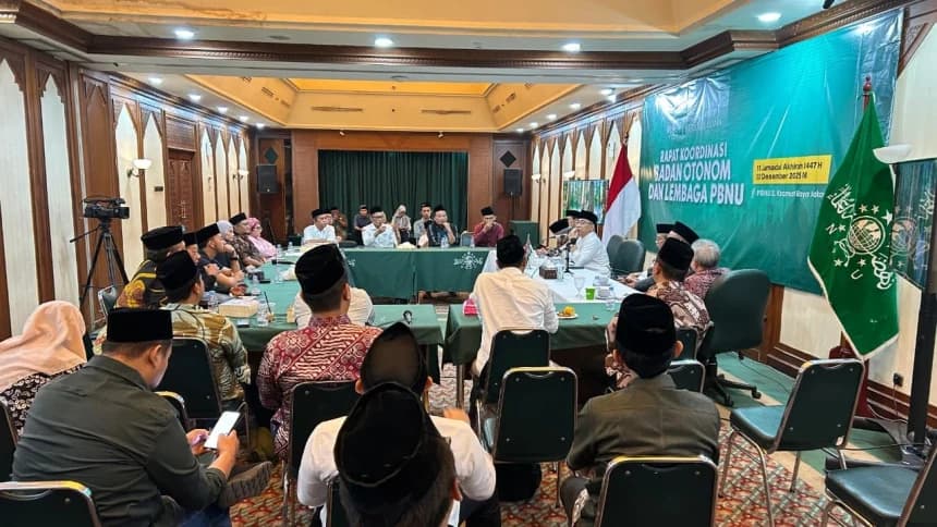 Rapat Koordinasi, Gus Yahya Minta Banom-Lembaga Fokus Kerja Usai Ada Seruan Sesepuh NU