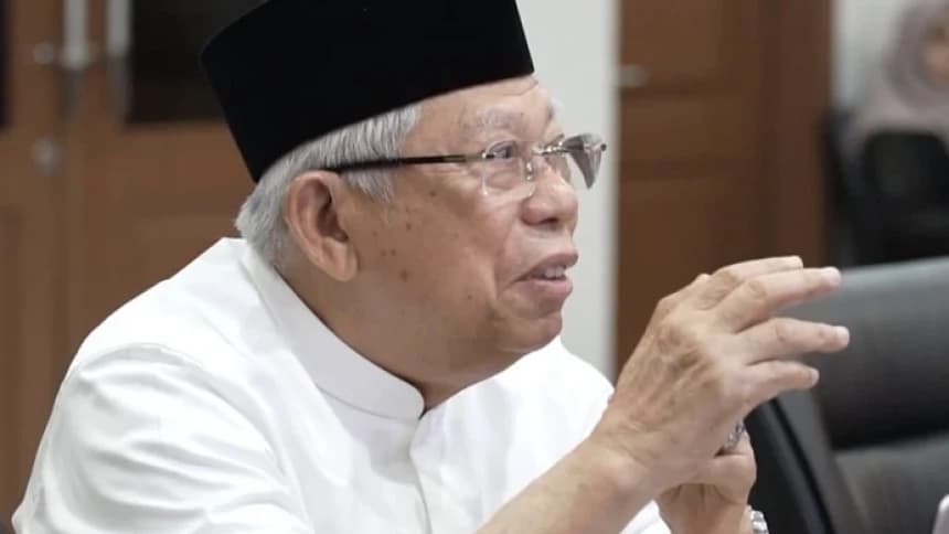 KH Ma’ruf Amin Ikuti Forum Sesepuh NU, Sampaikan 4 Sikap untuk Redam Persoalan di PBNU