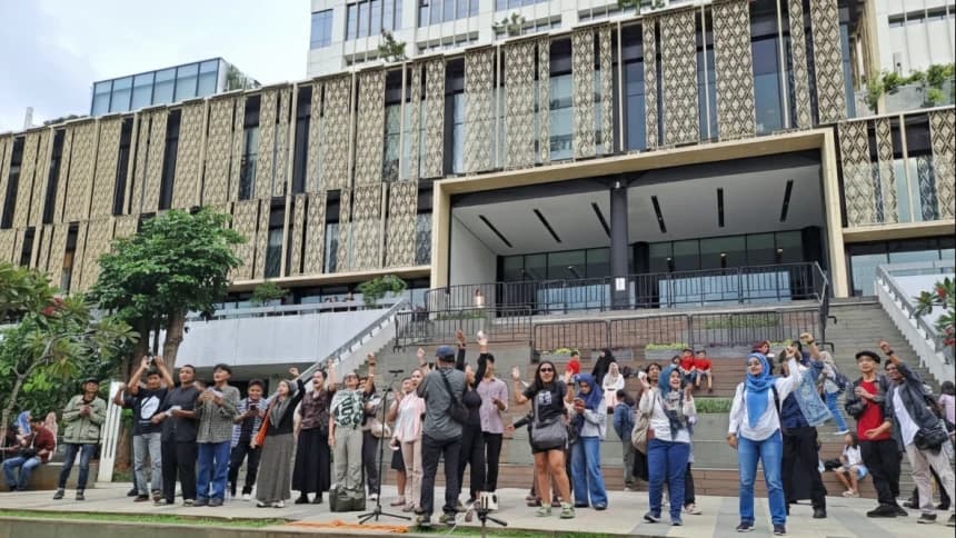 Lewat Aksi Musikal, Paduan Suara GITAKU Desak Penetapan Darurat Nasional untuk Bencana Sumatra