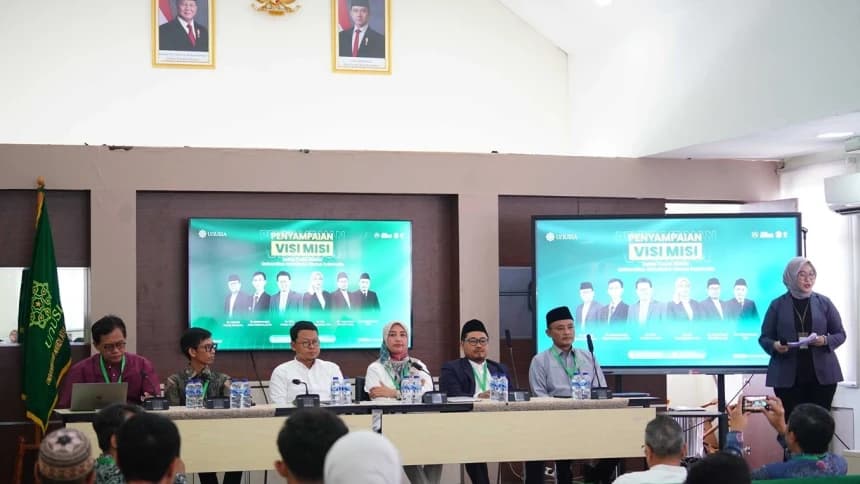 Unusia Gelar Penyampaian Visi-Misi Bakal Calon Rektor Periode 2026-2030
