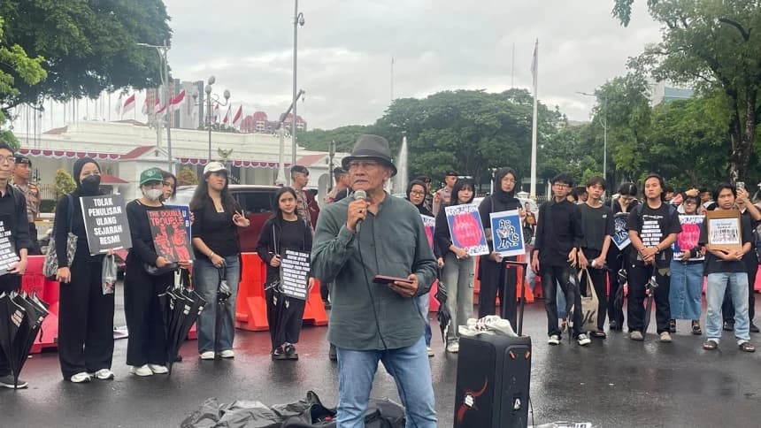 Aksi Kamisan Ke-891 Soroti Manipulasi Sejarah, Kekerasan Negara, dan Paradoks Indonesia