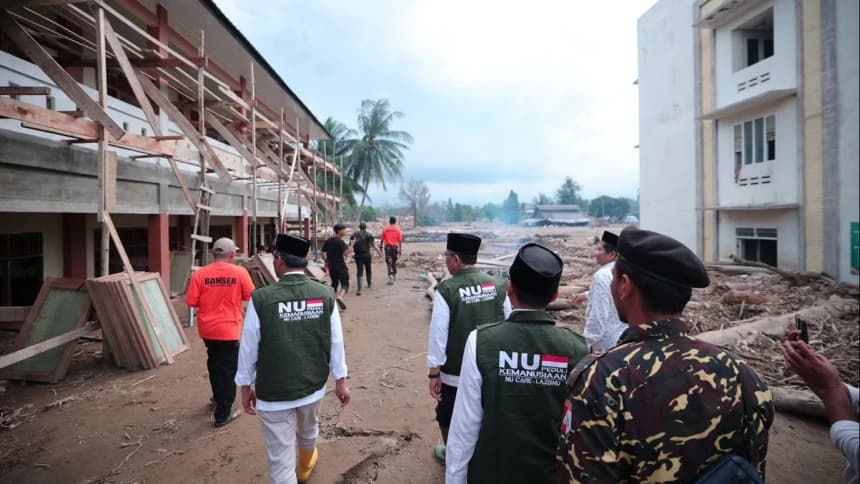 NU Peduli dan Pemerintah Aceh Bersinergi agar Logistik hingga Pemulihan Korban Lebih Terkoordinasi