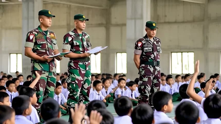 Kaleidoskop 2025: Kebijakan Kirim Siswa Nakal ke Barak Militer Tuai Kontroversi