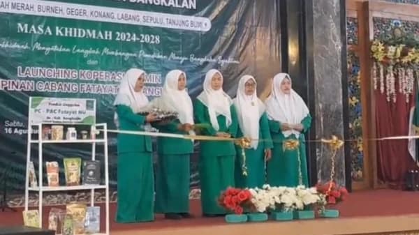 Fatayat NU Bangkalan Luncurkan Koperasi Yasmin untuk Berdayakan Ekonomi Perempuan