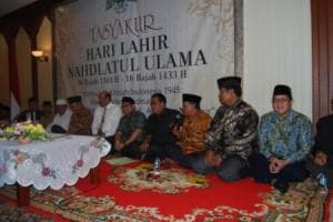 PBNU Gelar Tahlil dan Potong Tumpeng