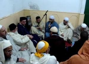 PCINU Maroko Hadiri Maulid Nabi di Zawiyah Darqawiyyah Tanger