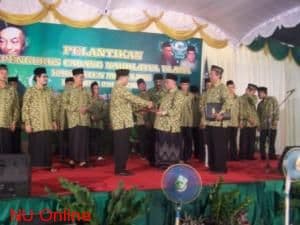 Pelantikan Sekaligus Peringatan Harlah di PCNU Magelang