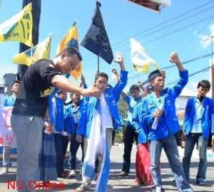 PMII activists fundrise for Gaza victims