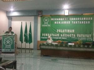 Halalbihalal, Fatayat Jember Gelar Pelatihan Pendataan Anggota