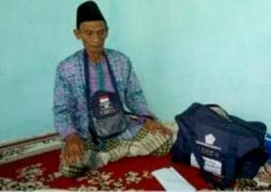 Tak Menyangka, Kakek Buruh Pencari Rumput Ini Naik Haji