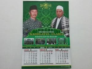 Untuk Syiar, NU Pringsewu Curi Start Terbitkan Kalender 2016