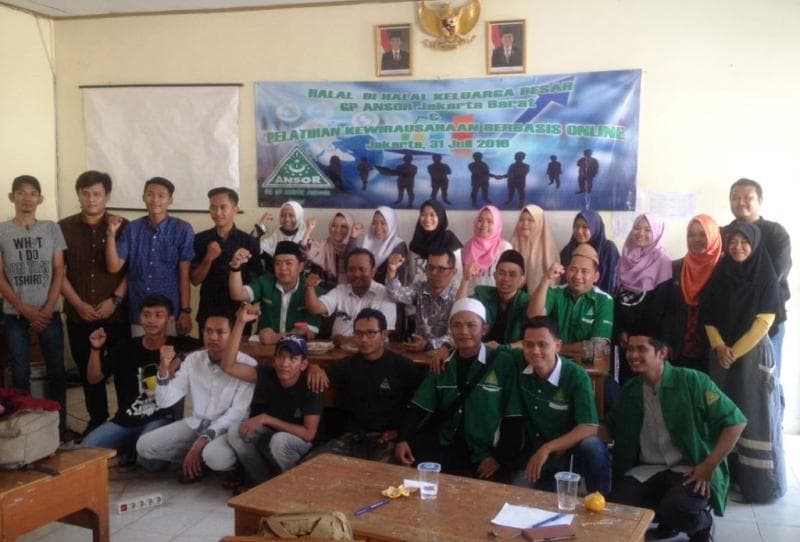 Penuh Peluang, Kader Ansor Jakbar Diajarkan Bisnis Online