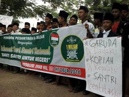 Sambut Hari Santri, Pondok Al Mizan Berantas Pungli
