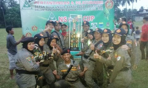 Silaturahmi Ansor dengan Turnamen Sepakbola