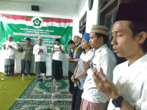 Majelis Dzikir Hubbul Wathan Bekasi Adakan Dzikir Kebangsaan