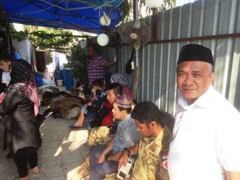 KBRI Beirut Salurkan Daging Kurban untuk Pengungsi Palestina