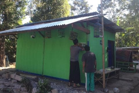 NU Peduli Targetkan Seribu Huntara untuk Warga Lombok