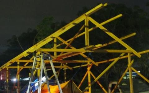 NU Mulai Bangun Huntara untuk Pengungsi Sulteng